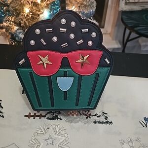 KARL LAGERFIELD NWOT COLLECTOR Cupcake Handbag - Multicolor